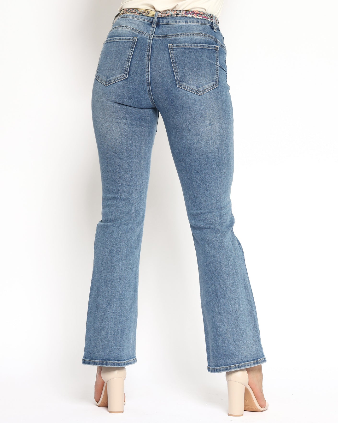 ZAC & ZOE | Flared jeans 3252 Blauw