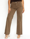 Goodies | Wide leg jeans Es-7 Bruin