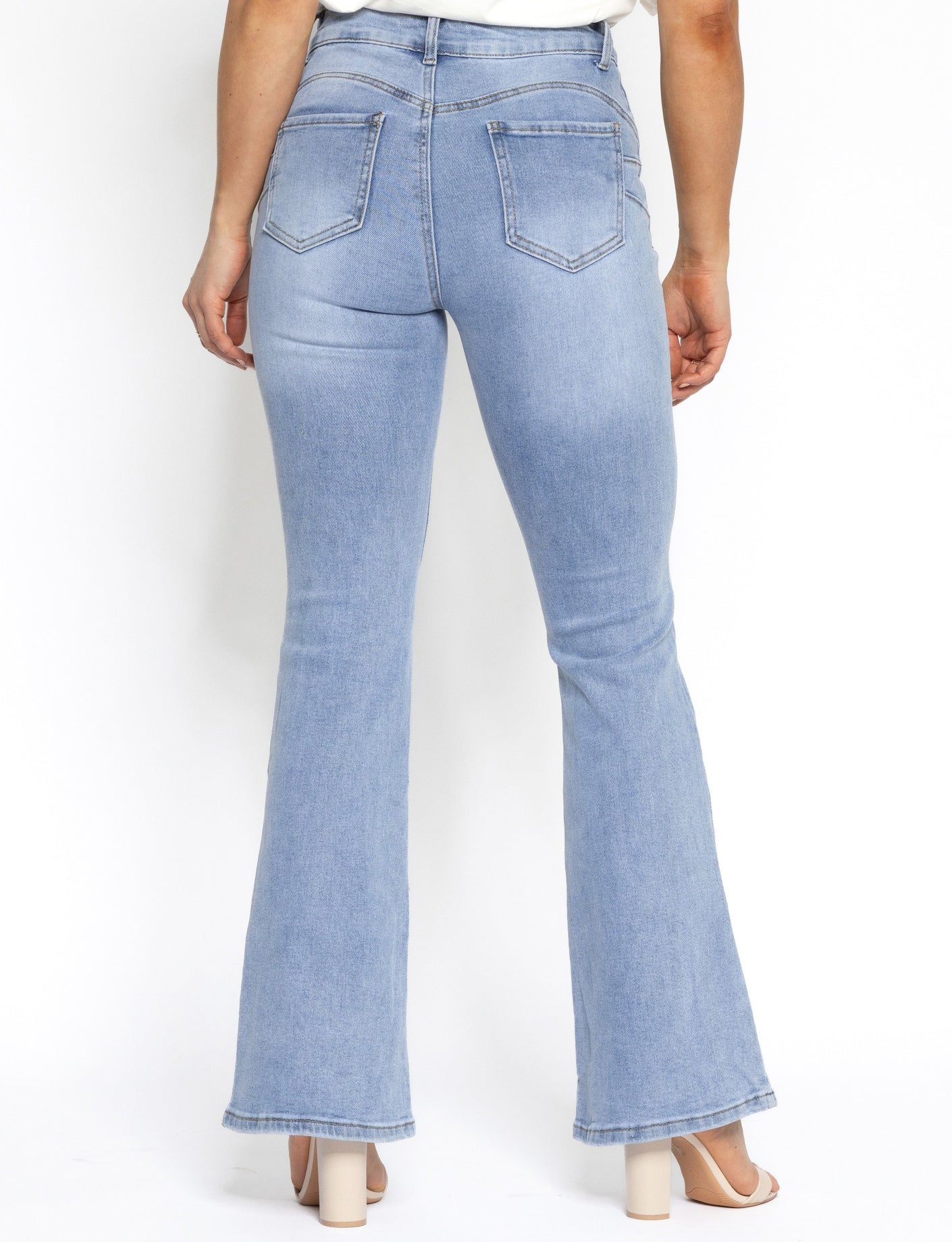 Goodies | Flared jeans Luna Lichtblauw