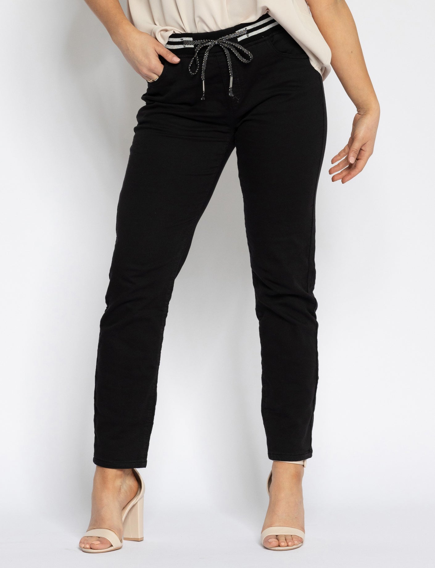 ZAC & ZOE | Jog jeans Ivy-H Zwart
