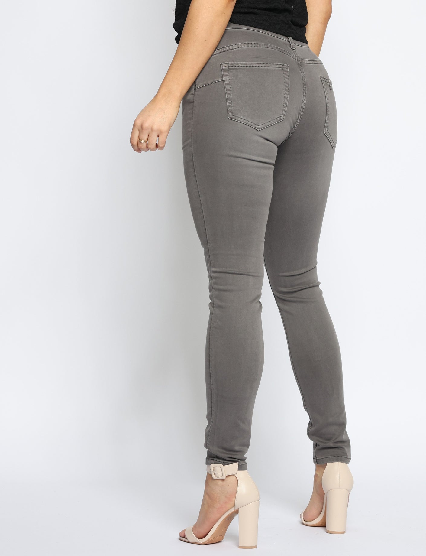Toxik | Skinny jeans L750 Grijs