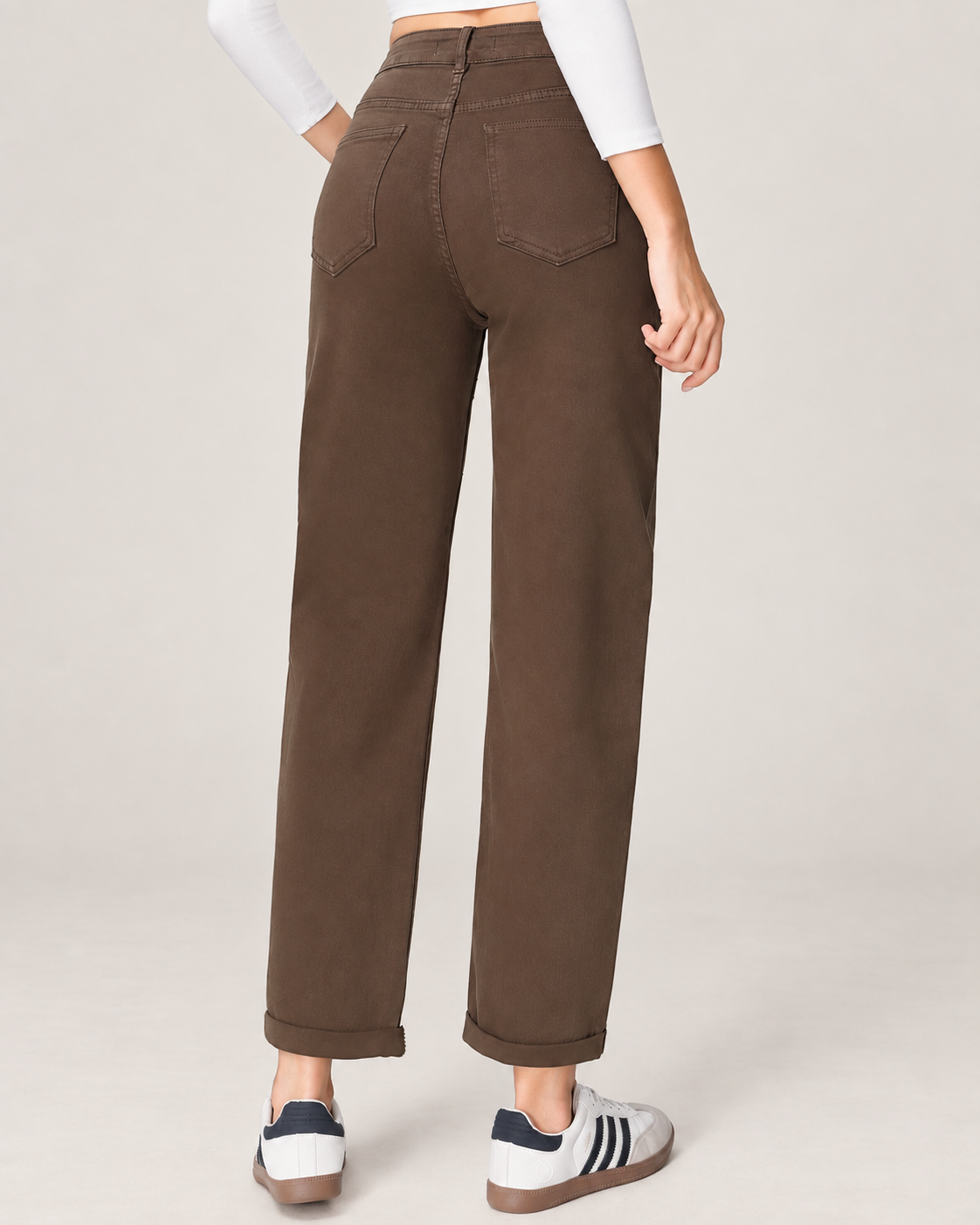 Hello Miss | Ballon jeans Nena-11 Bruin
