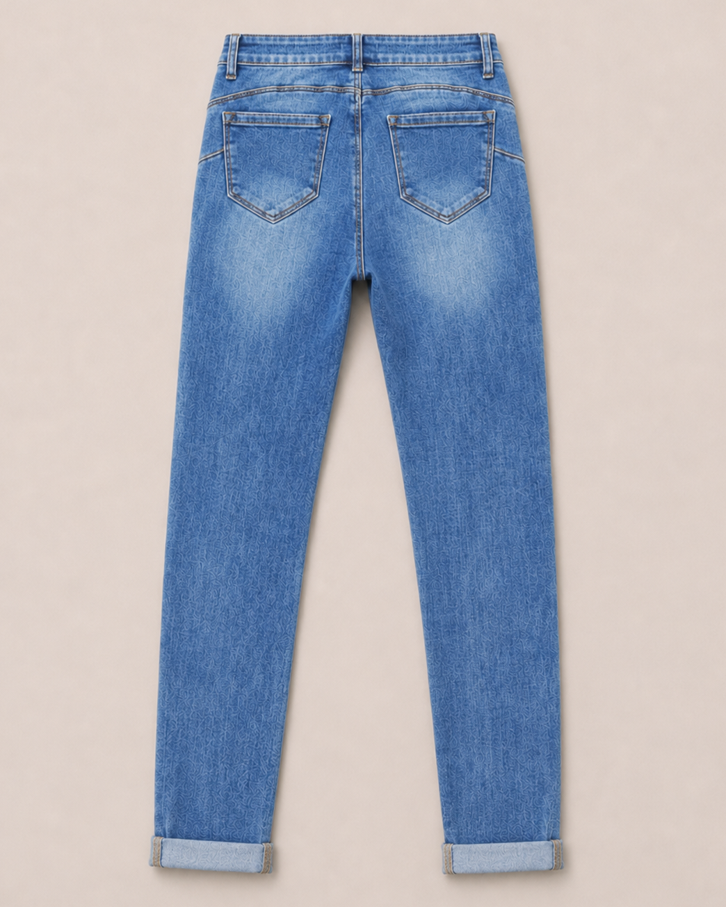 Hello Miss | Slim jeans, Push up Rendy-6 Donkerblauw