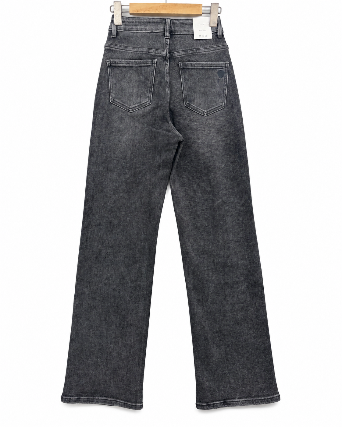 VS Miss | Wide leg jeans Xannie Donkergrijs