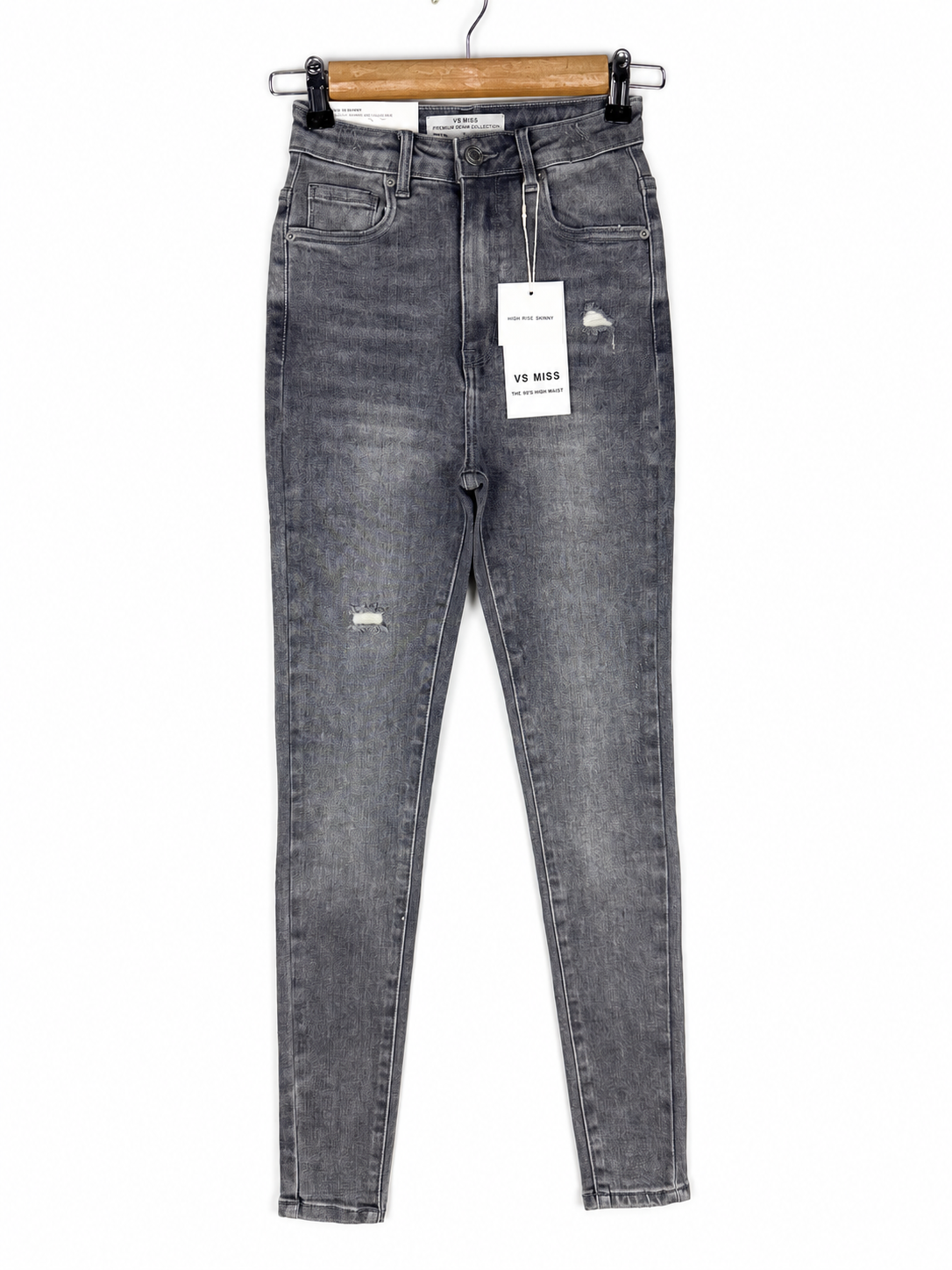 VS Miss | Skinny jeans super high waist Sue Donkergrijs