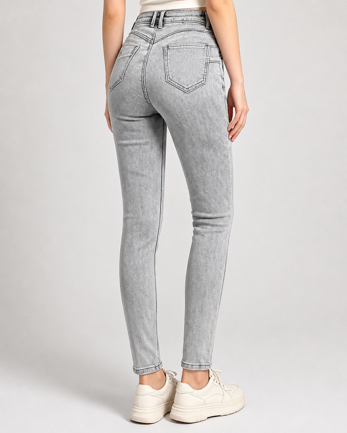 VS Miss | Skinny jeans, Push up Jermaine Lichtgrijs
