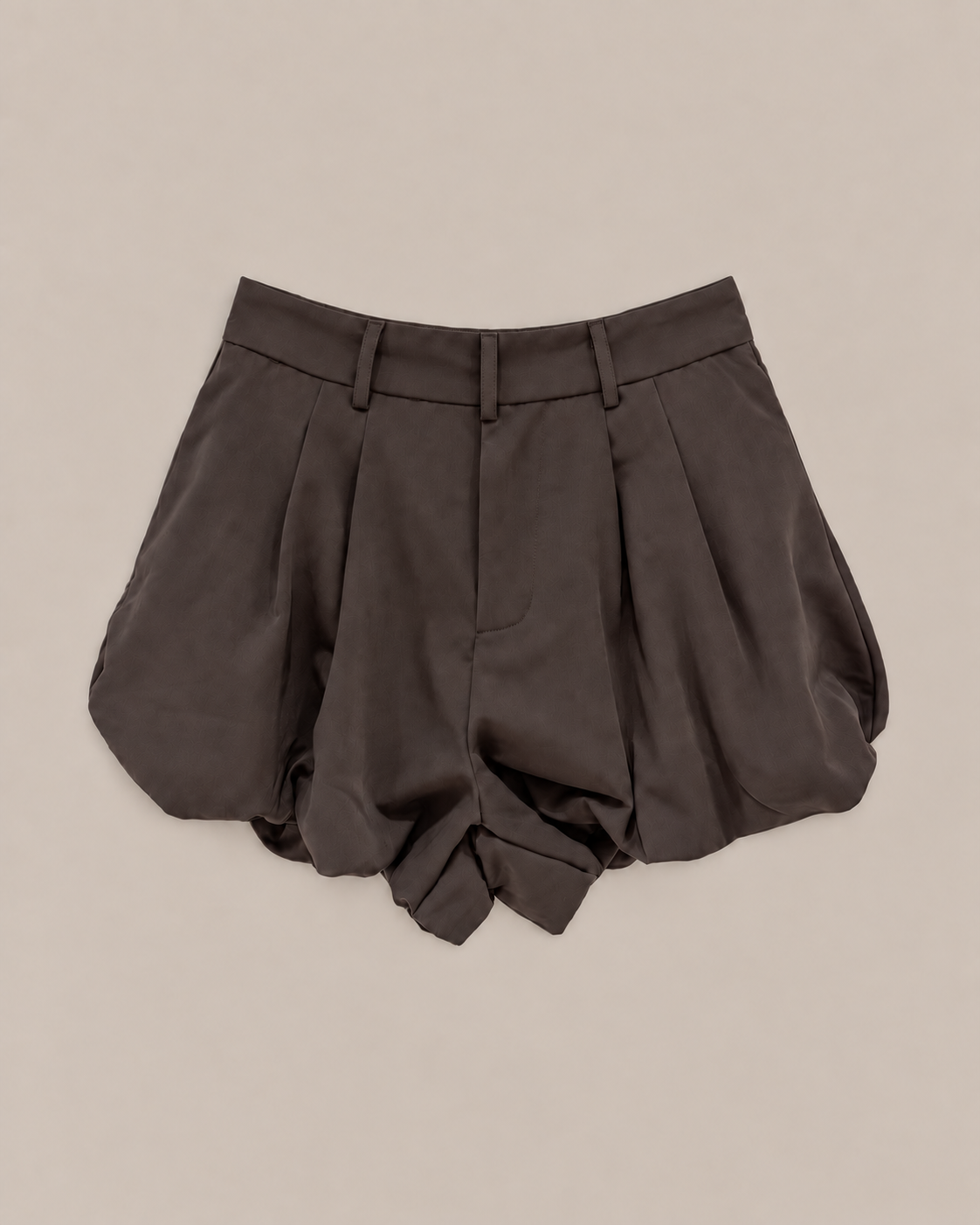 Ballon short Sissy Donkerbruin