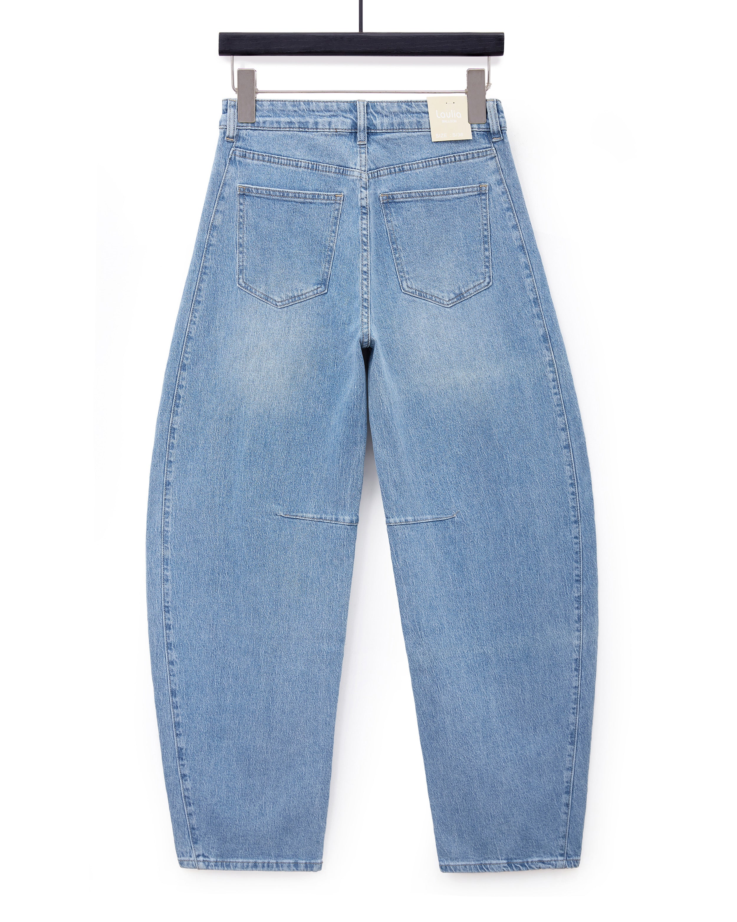 Laulia | Barrel jeans Jade-1 Lichtblauw