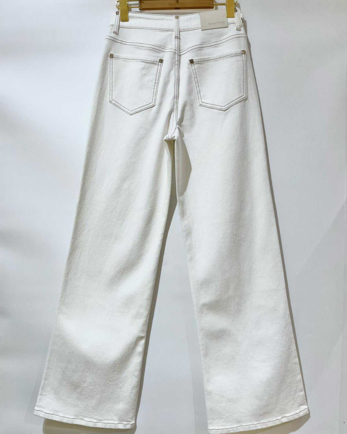 Queen Hearts | Wide leg, Straight jeans Joelle-B1 Roomwit
