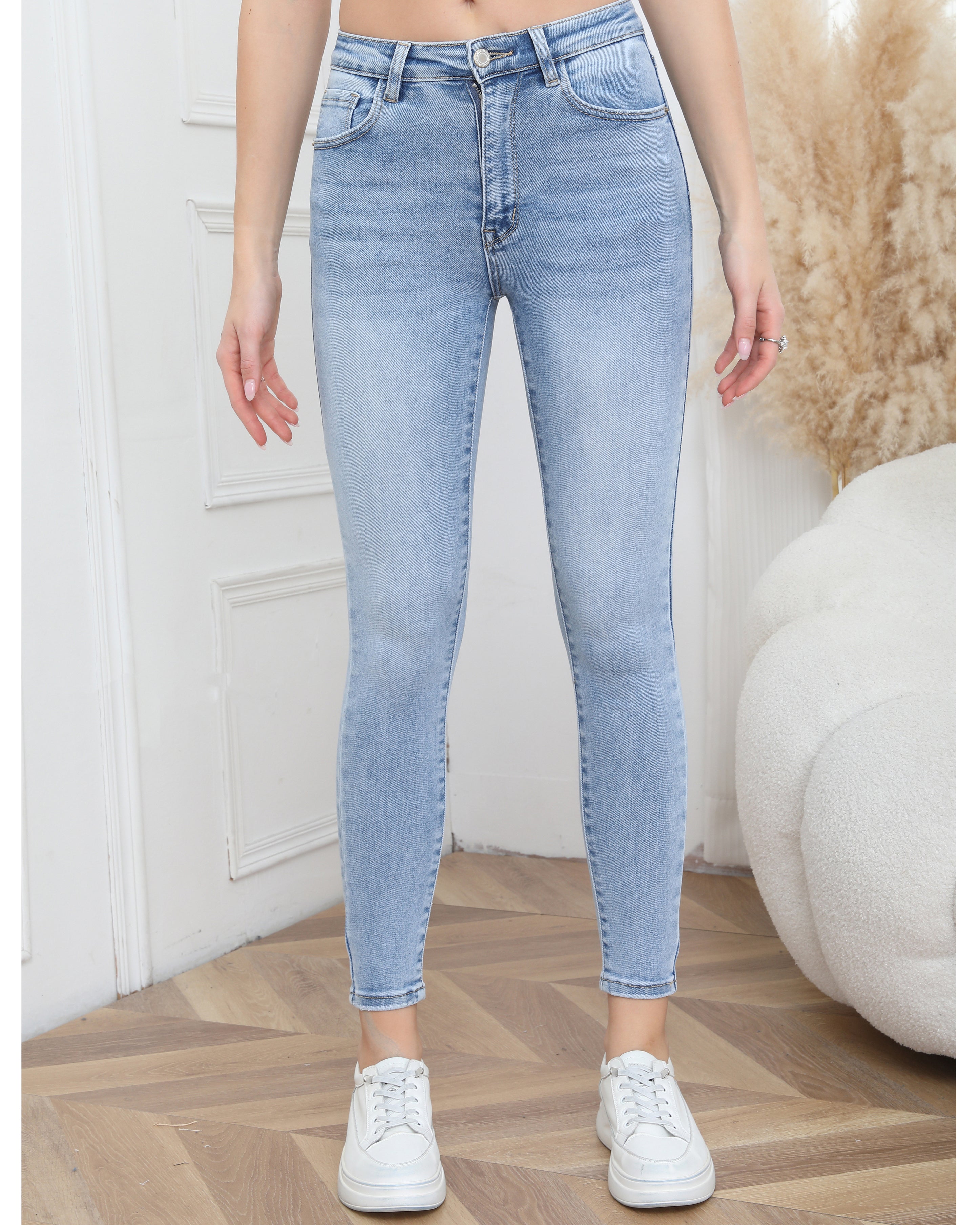 Laulia | Skinny jeans Lola-43 Blauw