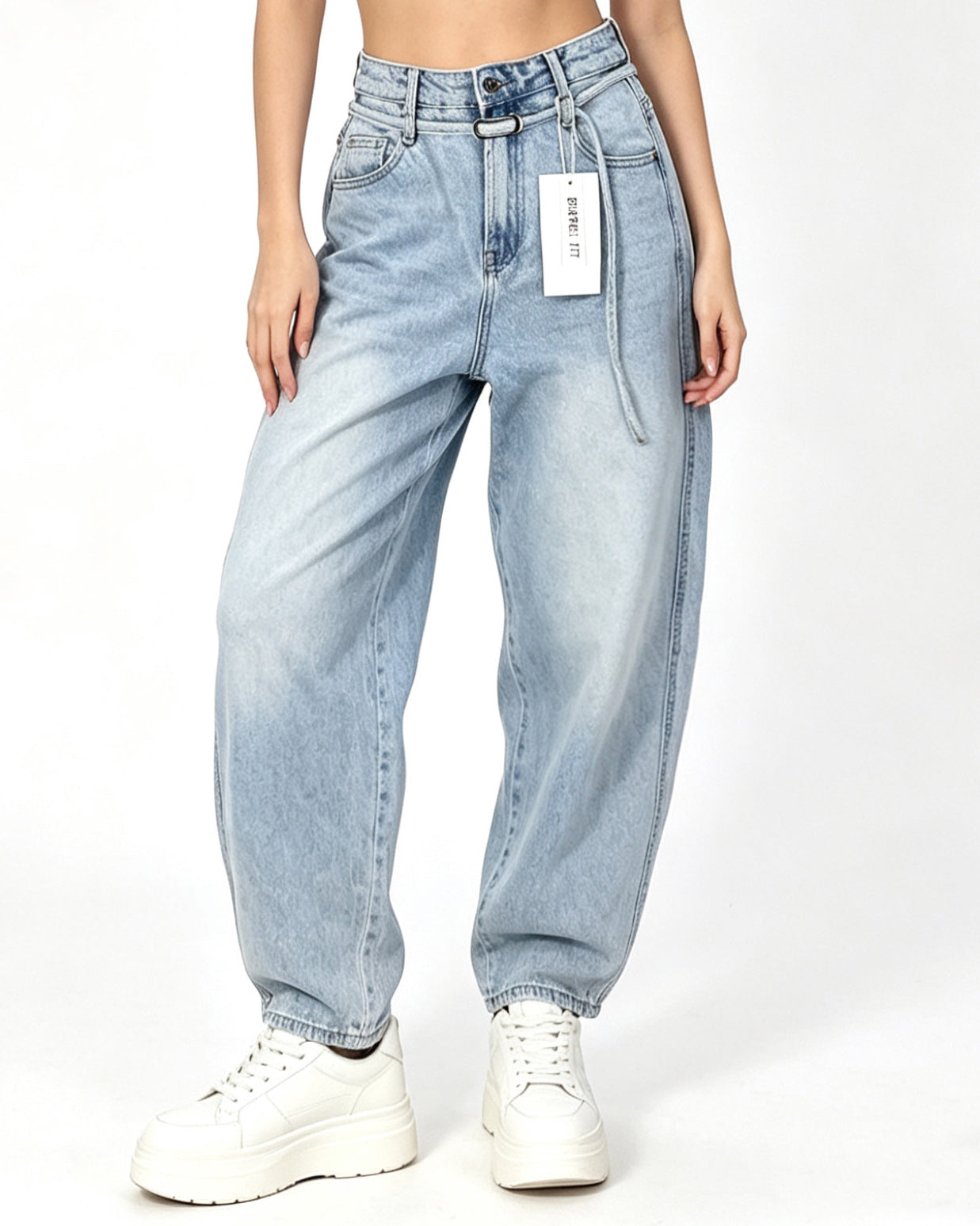 VS Miss | Barrel jeans Lena Blauw