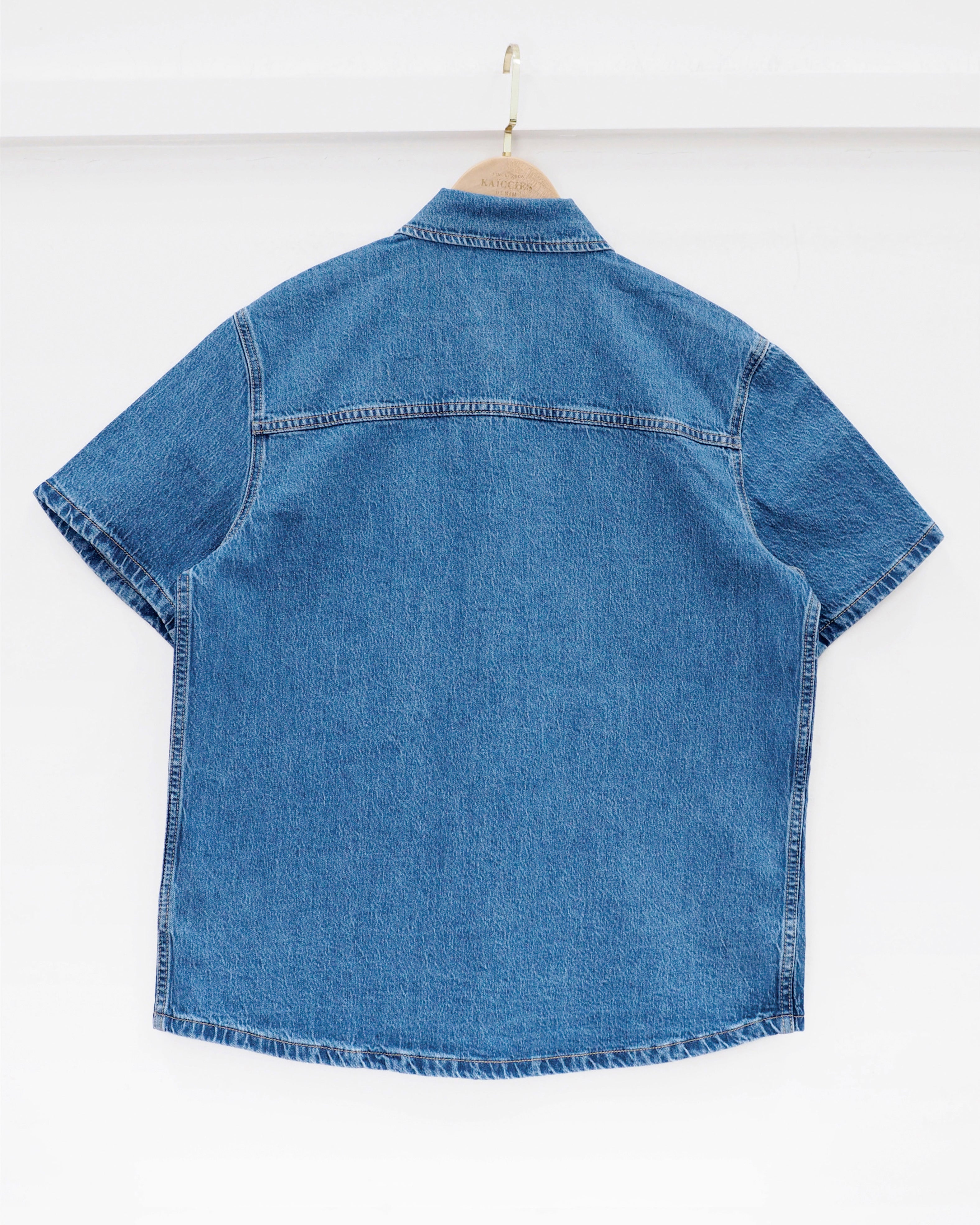 Laulia | Spijkerblouse Dewi Blauw
