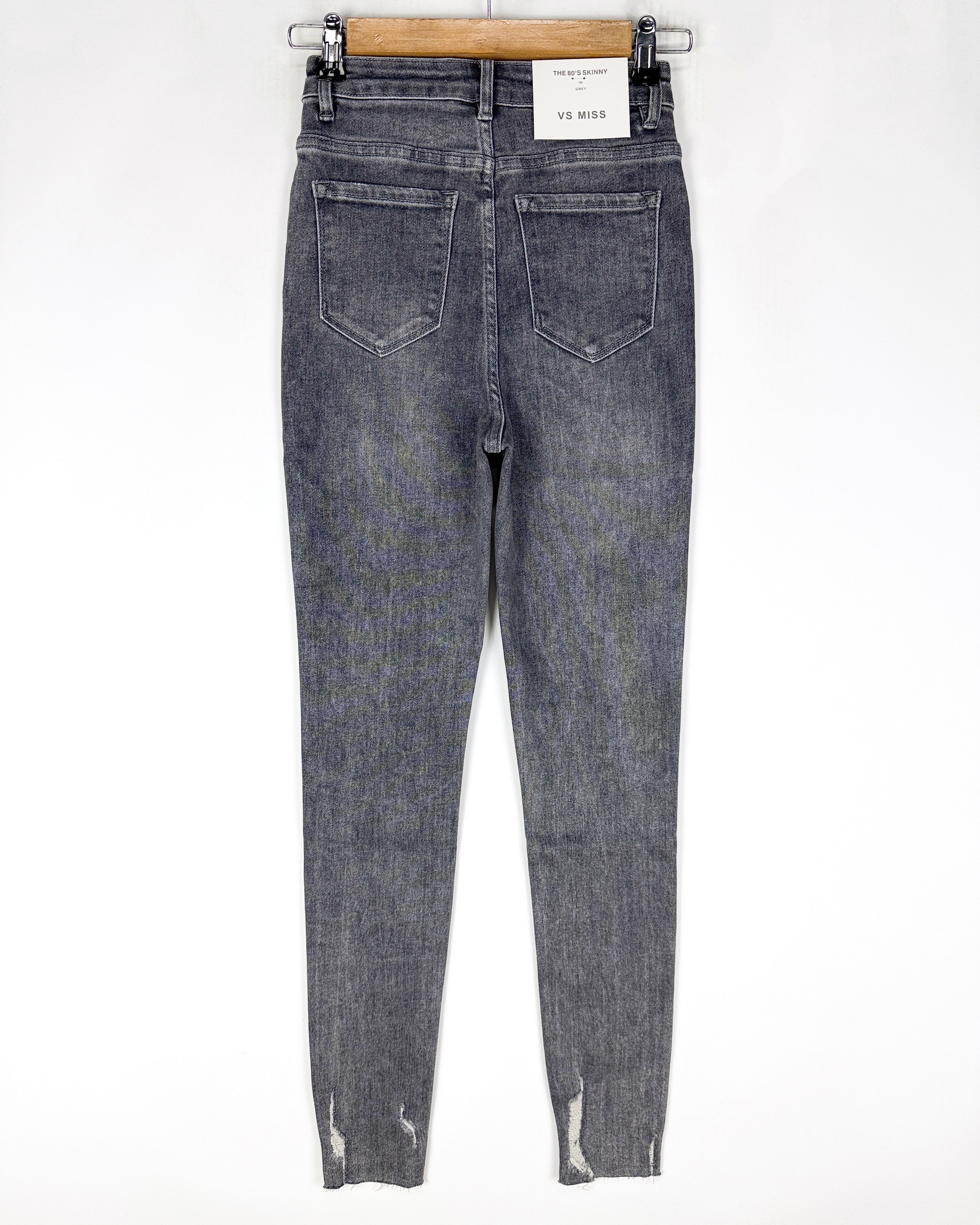 VS Miss | Skinny jeans, Super high waist Evi Grijs