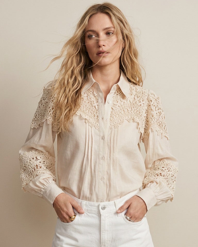 Blouse Lena Beige