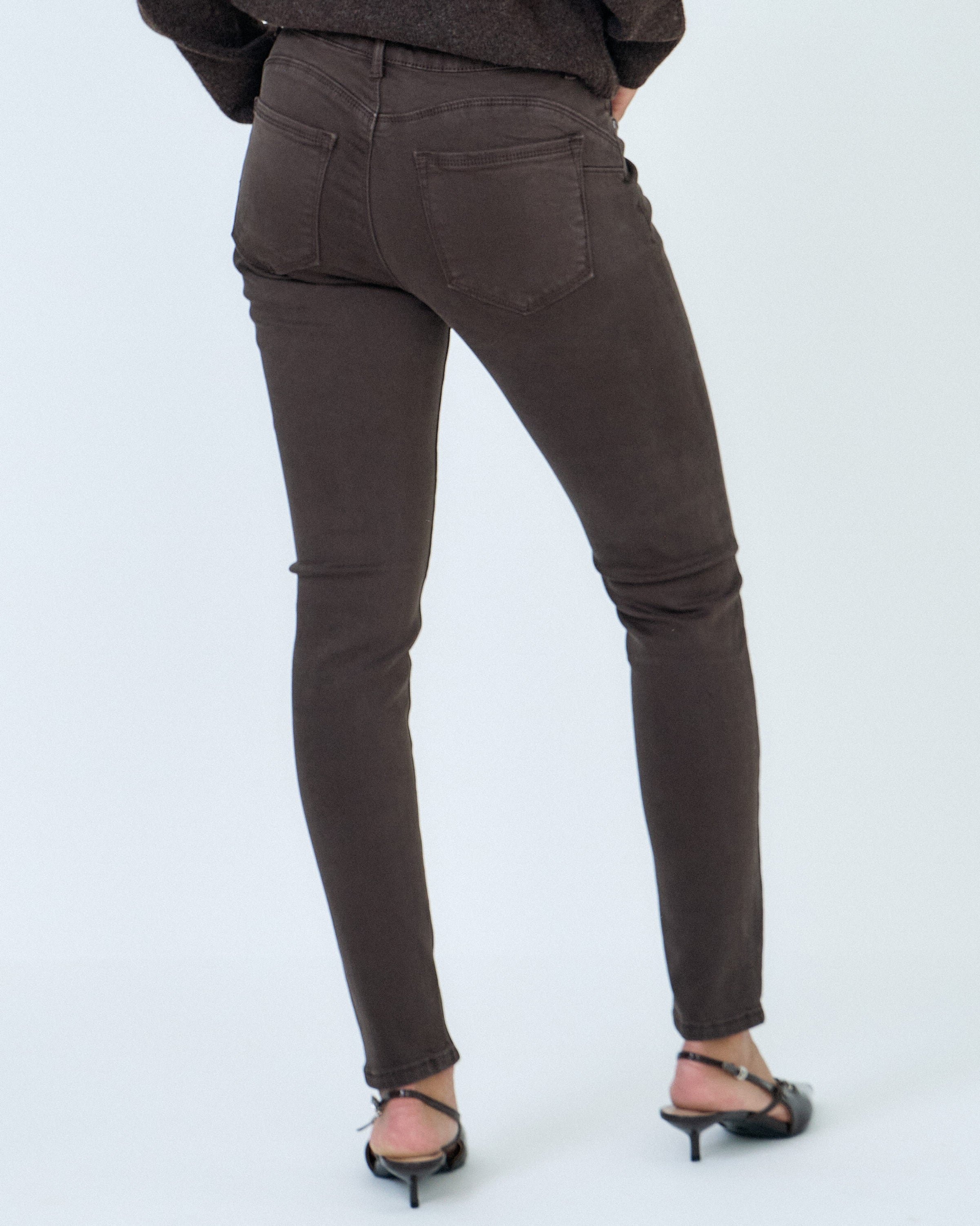 Ana & Lucy | Skinny jeans, Push up Lucie-CM Donkerbruin