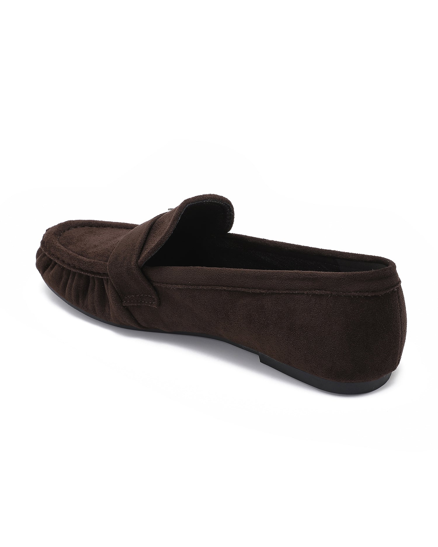 Loafer met gesp Nina Donkerbruin