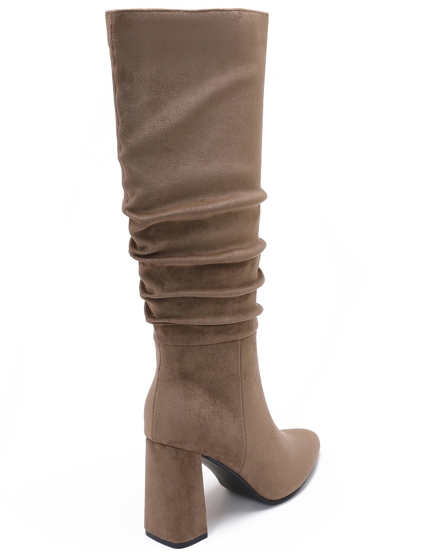 Hoge suedelook laars Jamey Taupe