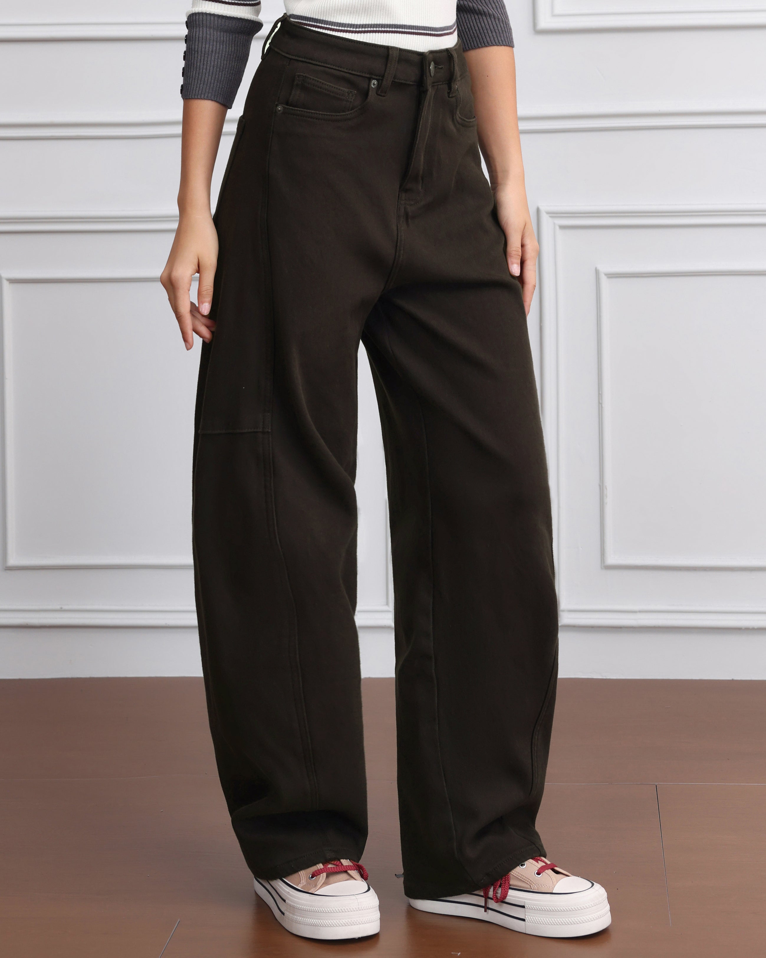 Jewelly | Ballon jeans Eva Donkerbruin
