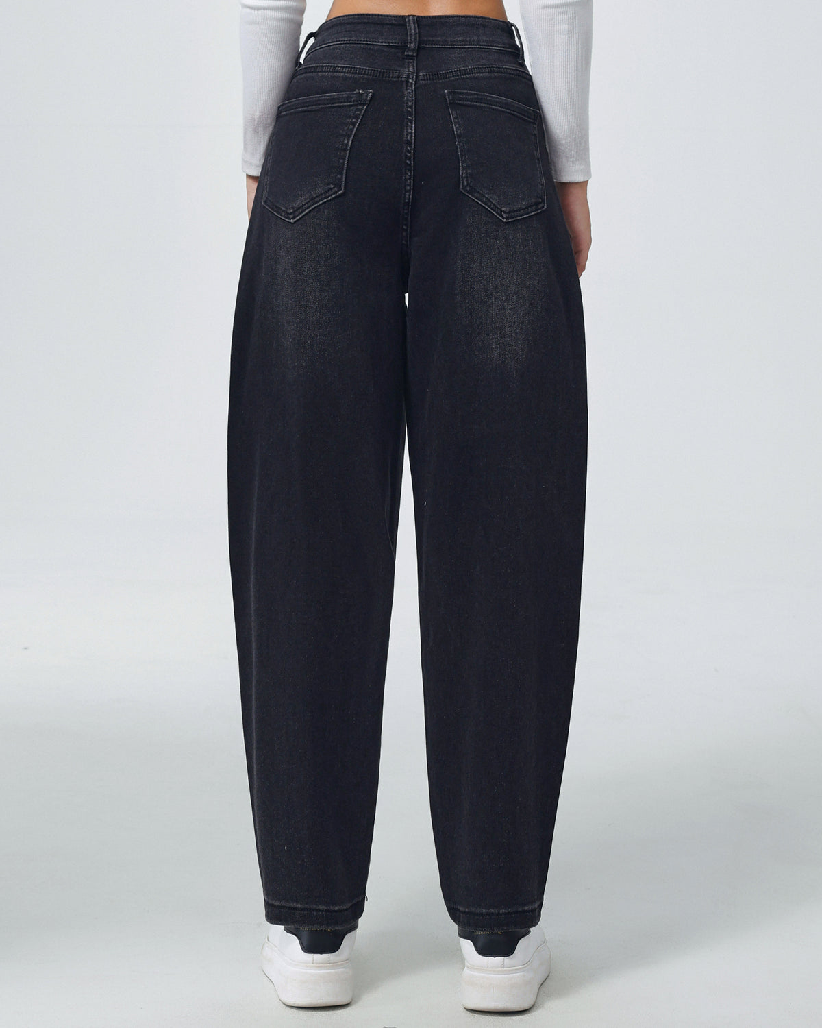 Hello Miss | Ballon jeans Mira-5 Zwart