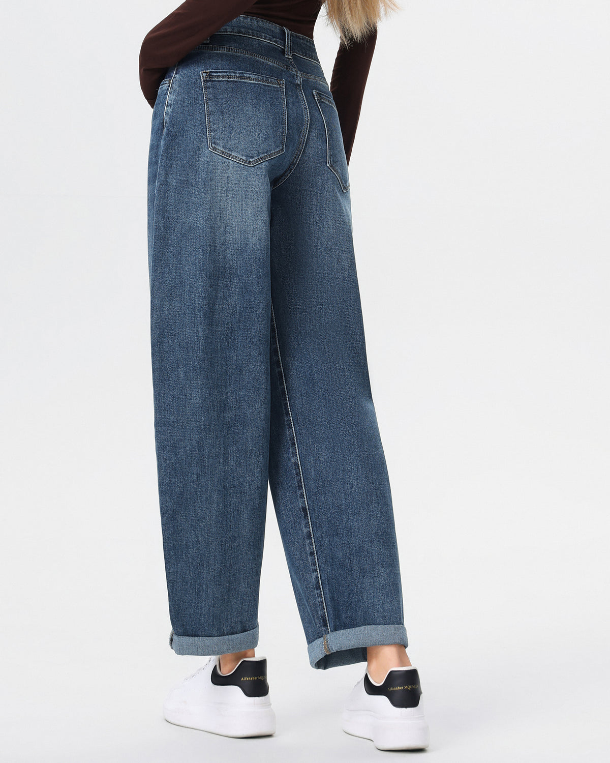 Hello Miss | Ballon jeans Kylie-2 Donkerblauw