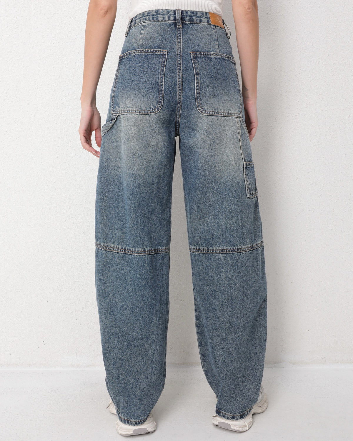SeeSee Paris | Barrel jeans Joline Donkerblauw