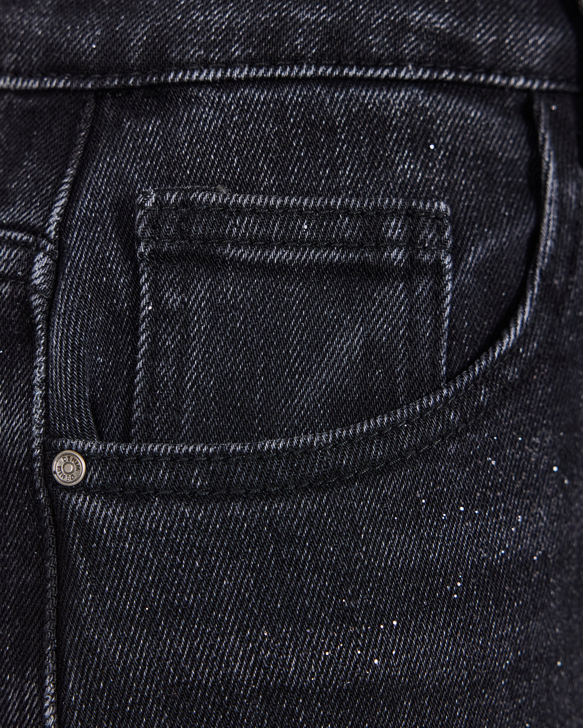 Jewelly | Ballon jeans met glitters Quinty Zwart