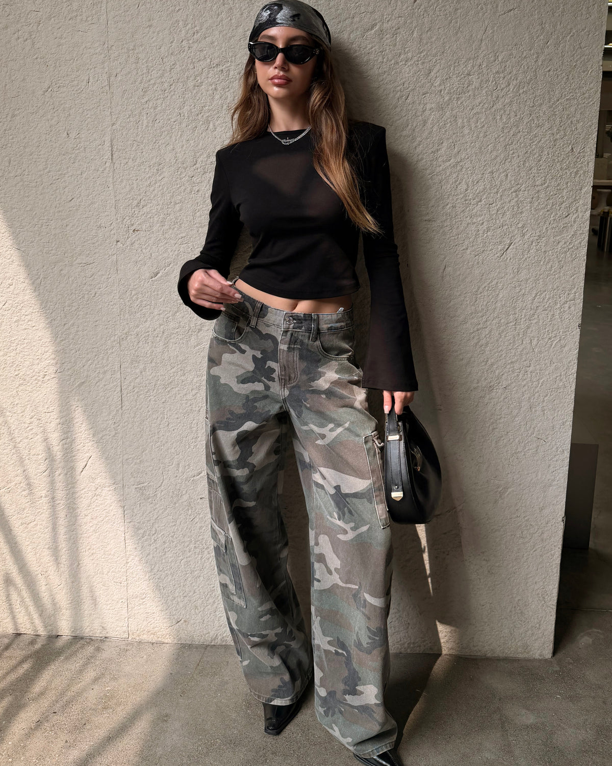 Lajoly | Ballon jeans cargo Izzy Camouflage