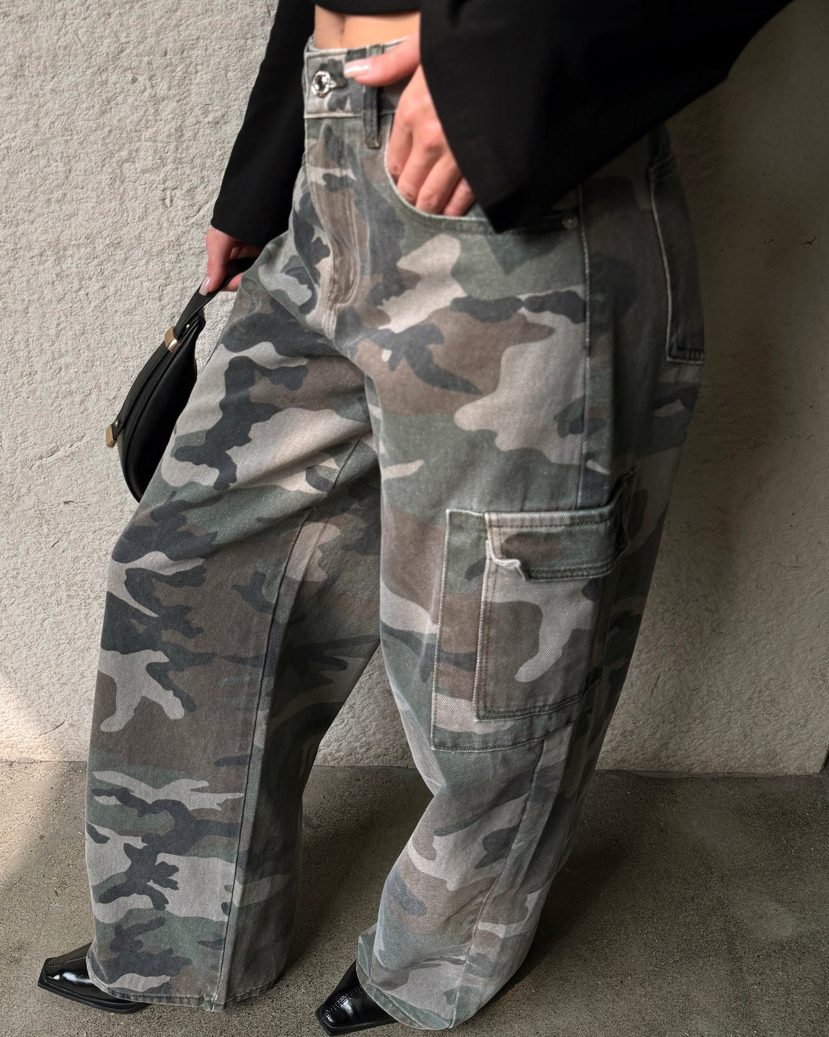 Lajoly | Ballon jeans cargo Izzy Camouflage