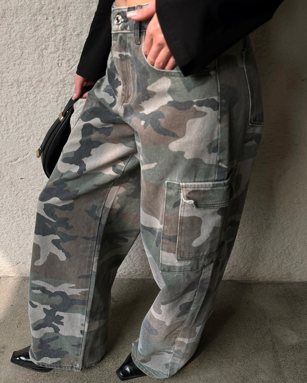 Lajoly | Ballon jeans cargo Izzy Camouflage