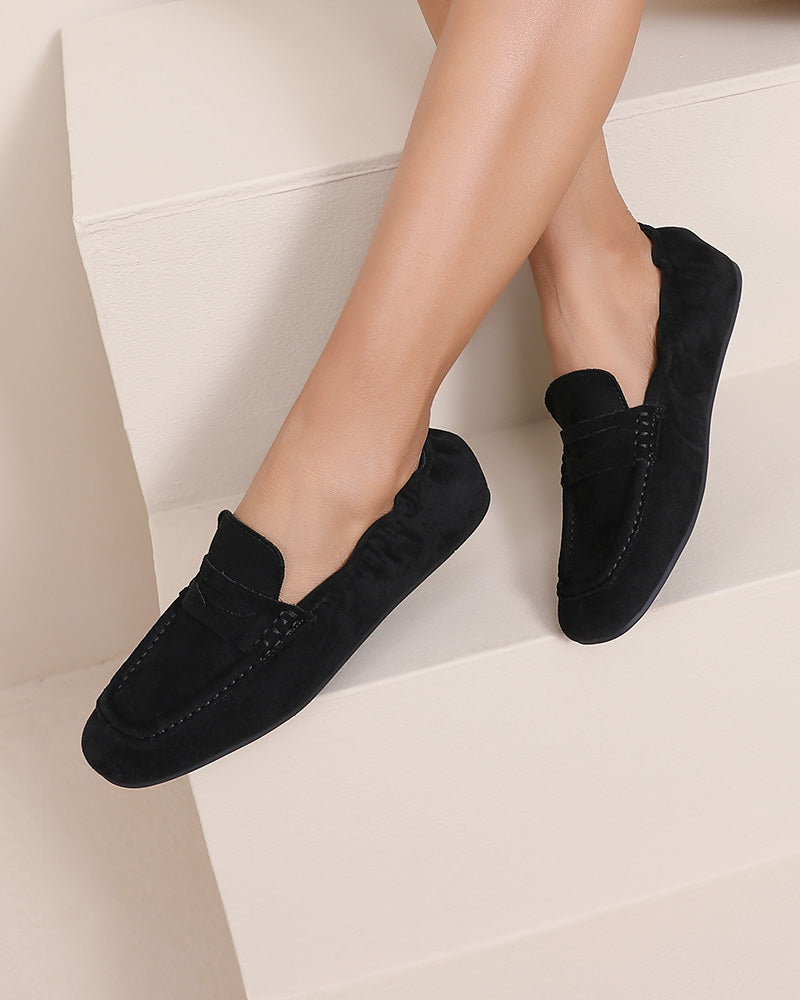 Loafer met elastische hiel Liorie Zwart