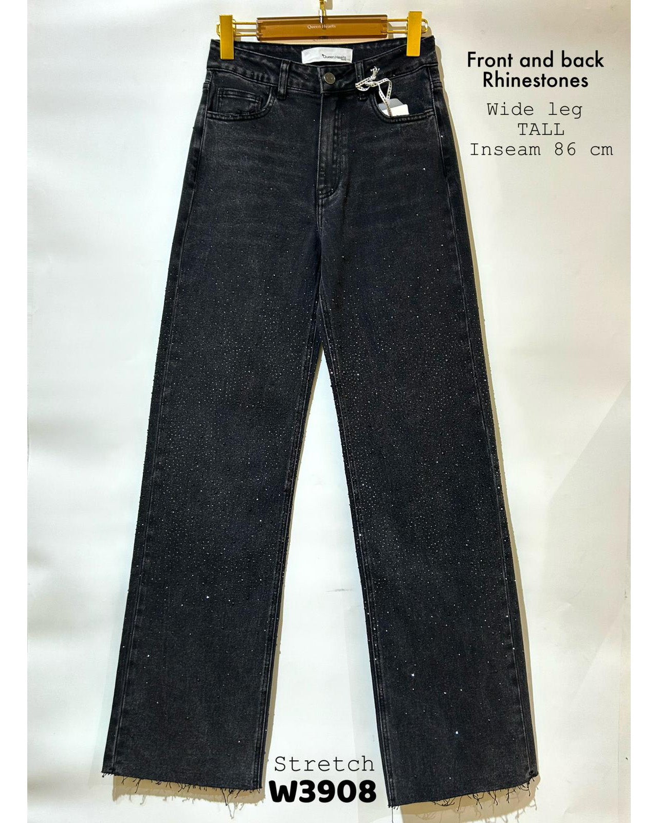 Queen Hearts | Wide leg, Straight jeans Eva Zwart