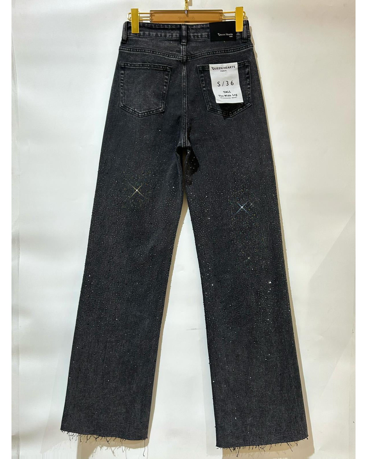 Queen Hearts | Wide leg, Straight jeans Eva Zwart