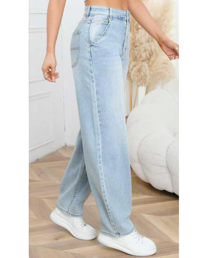 Laulia | Barrel jeans Ziva Blauw