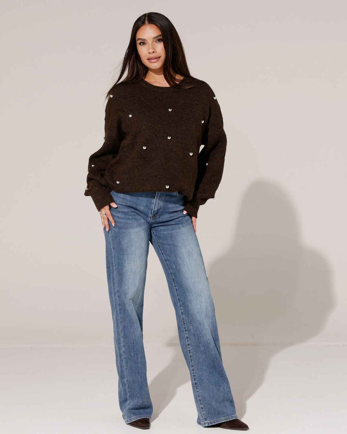 Laulia | Straight jeans TALL Jilly-9 Blauw