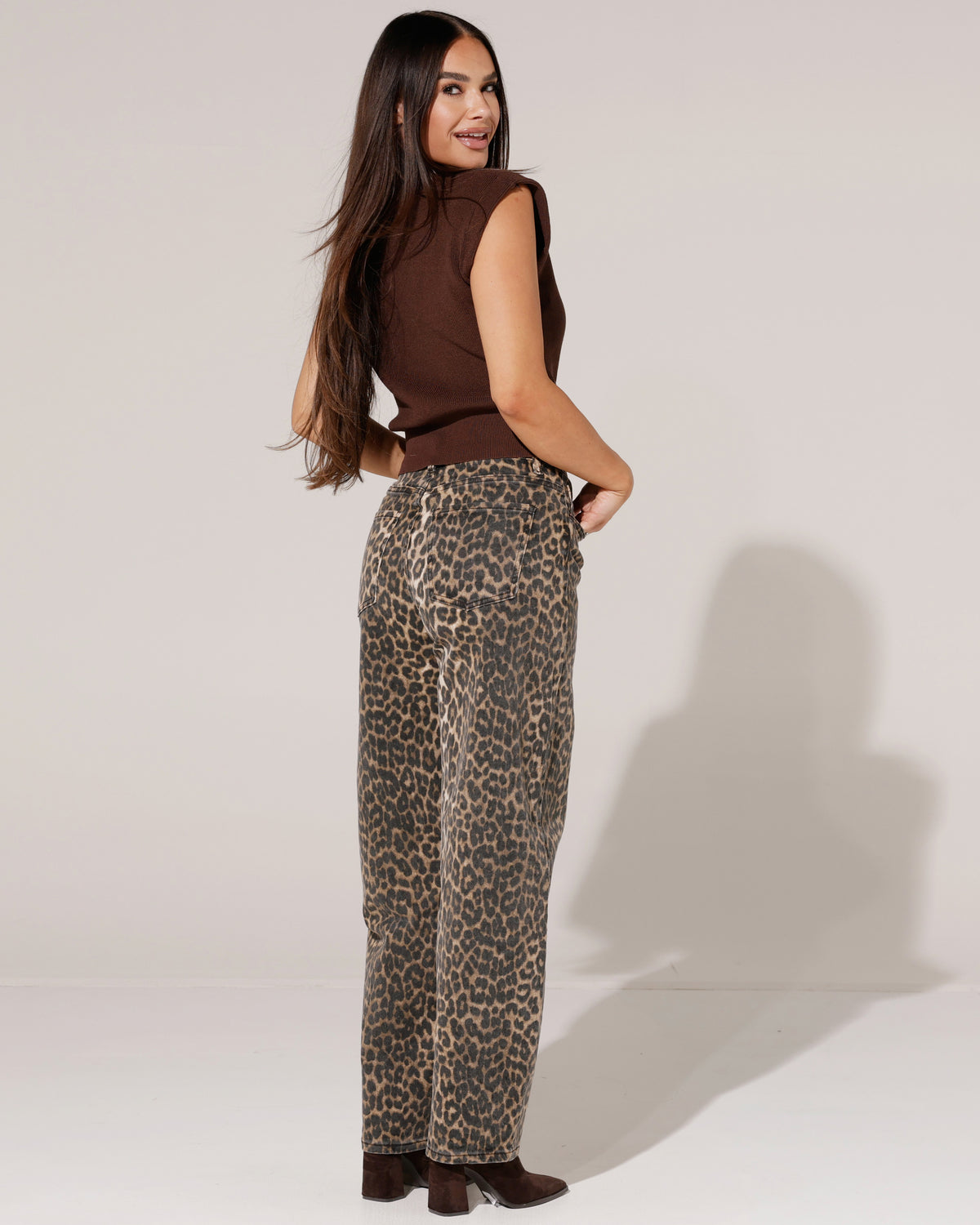 Laulia | Ballon jeans Zoey Panter Bruin