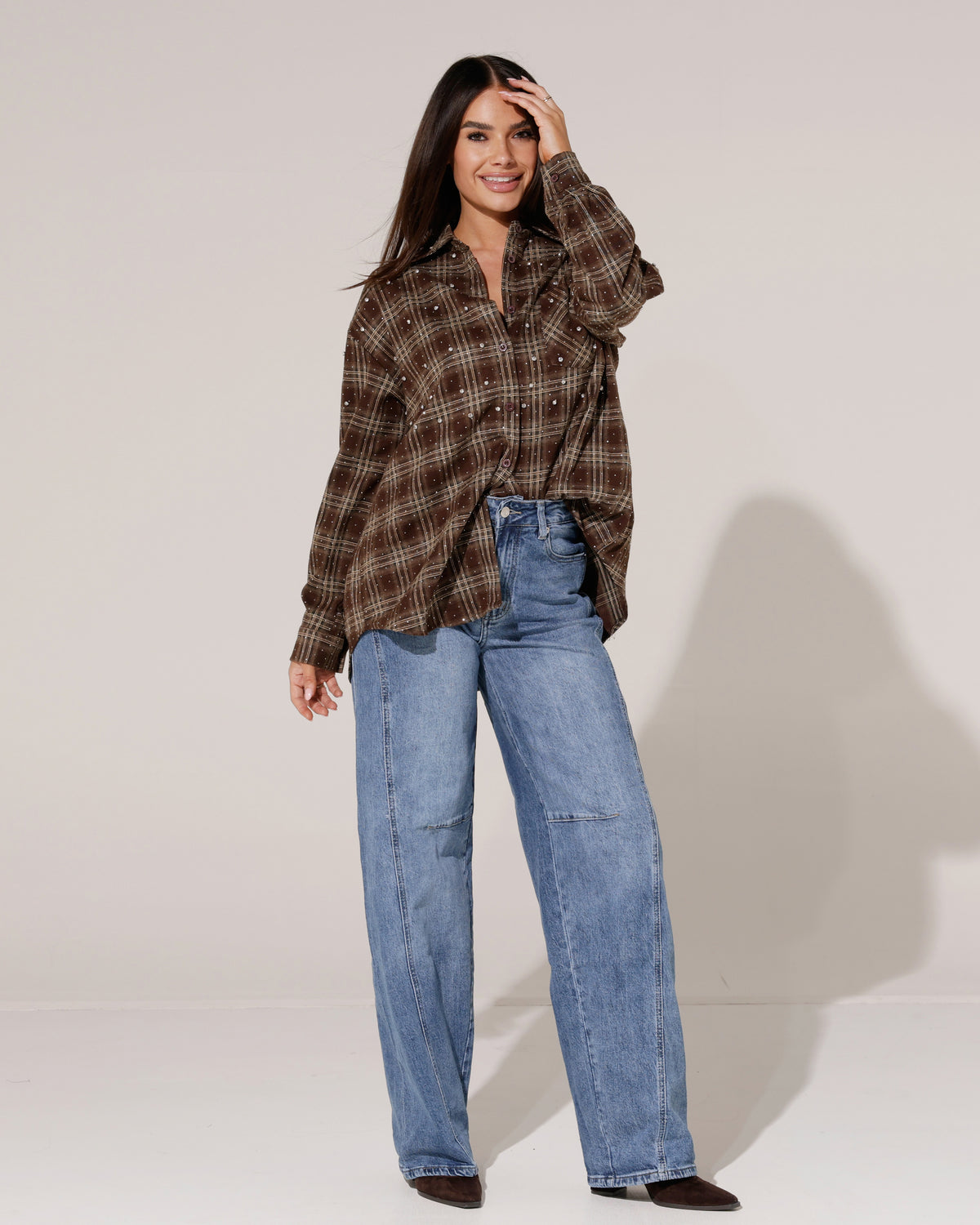Laulia | Ballon jeans Temmy-2 Blauw