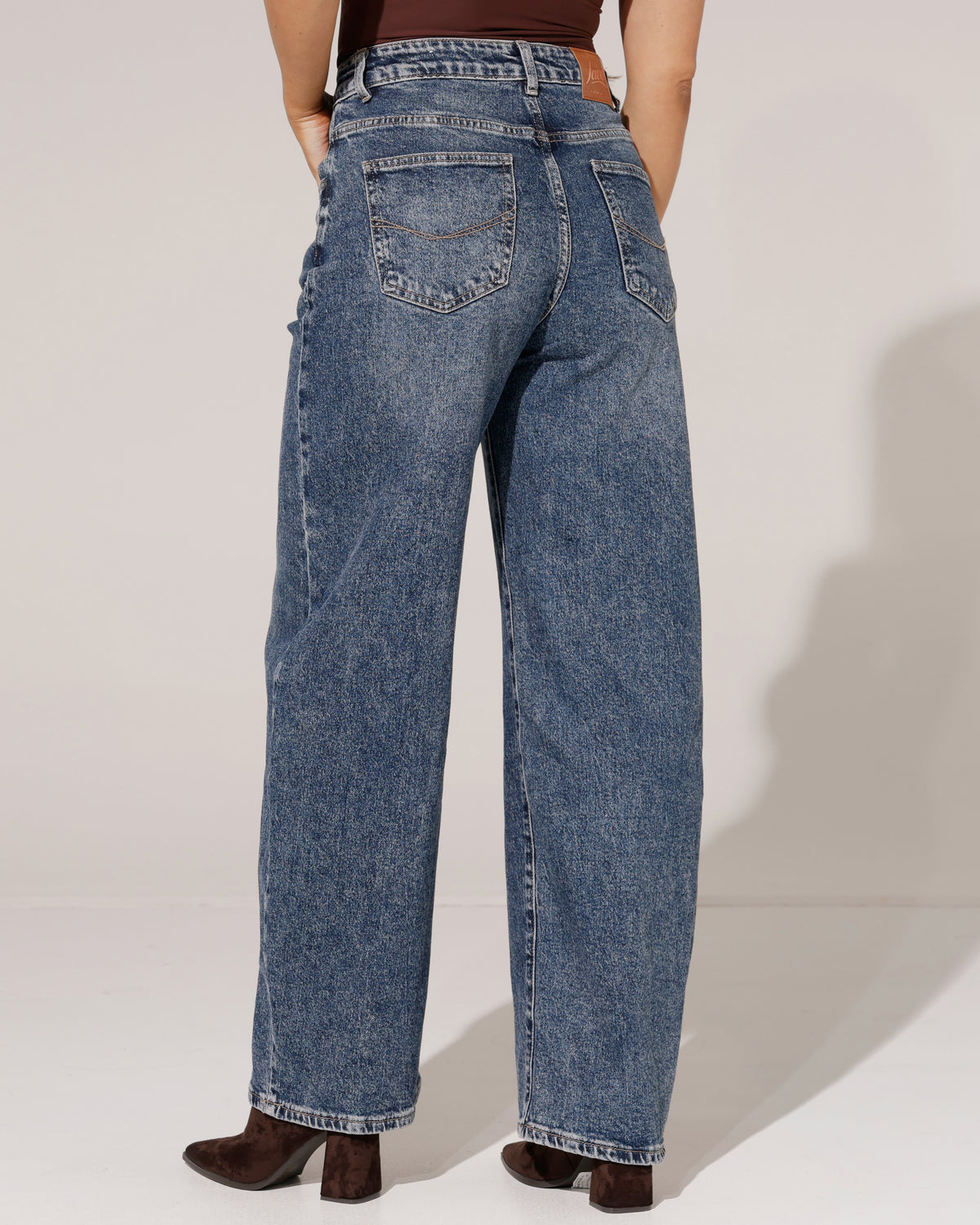 Jewelly | Ballon jeans Kristy-4 Donkerblauw