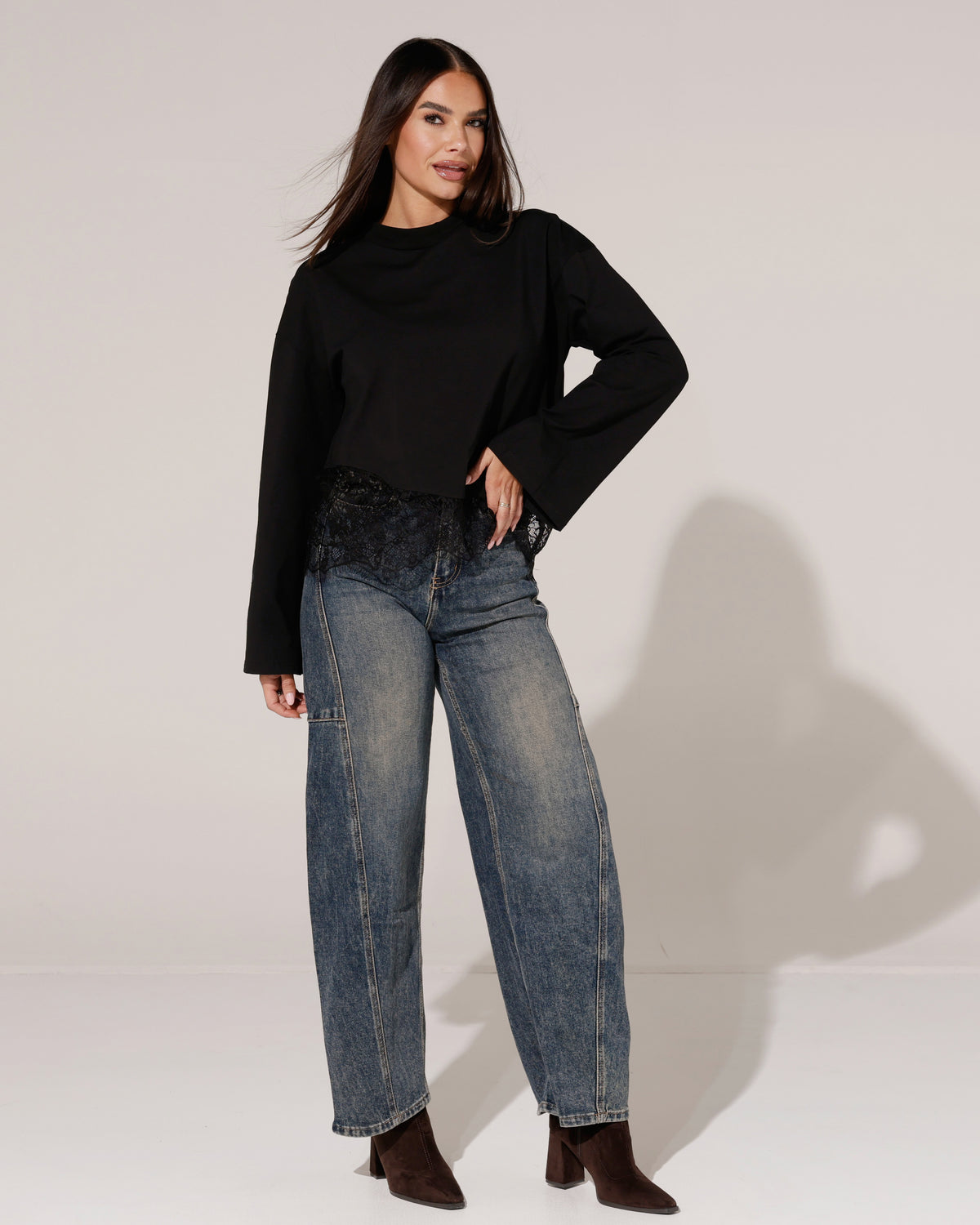 Jewelly | Ballon jeans Noe Donkerblauw