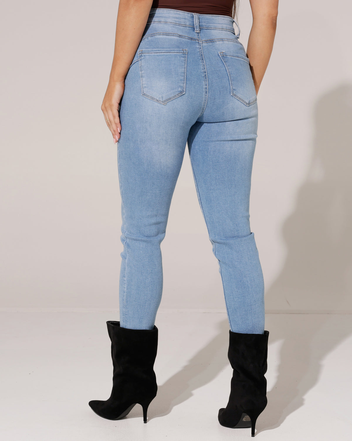 Redseventy | Skinny jeans, Push up Pip-16 Blauw