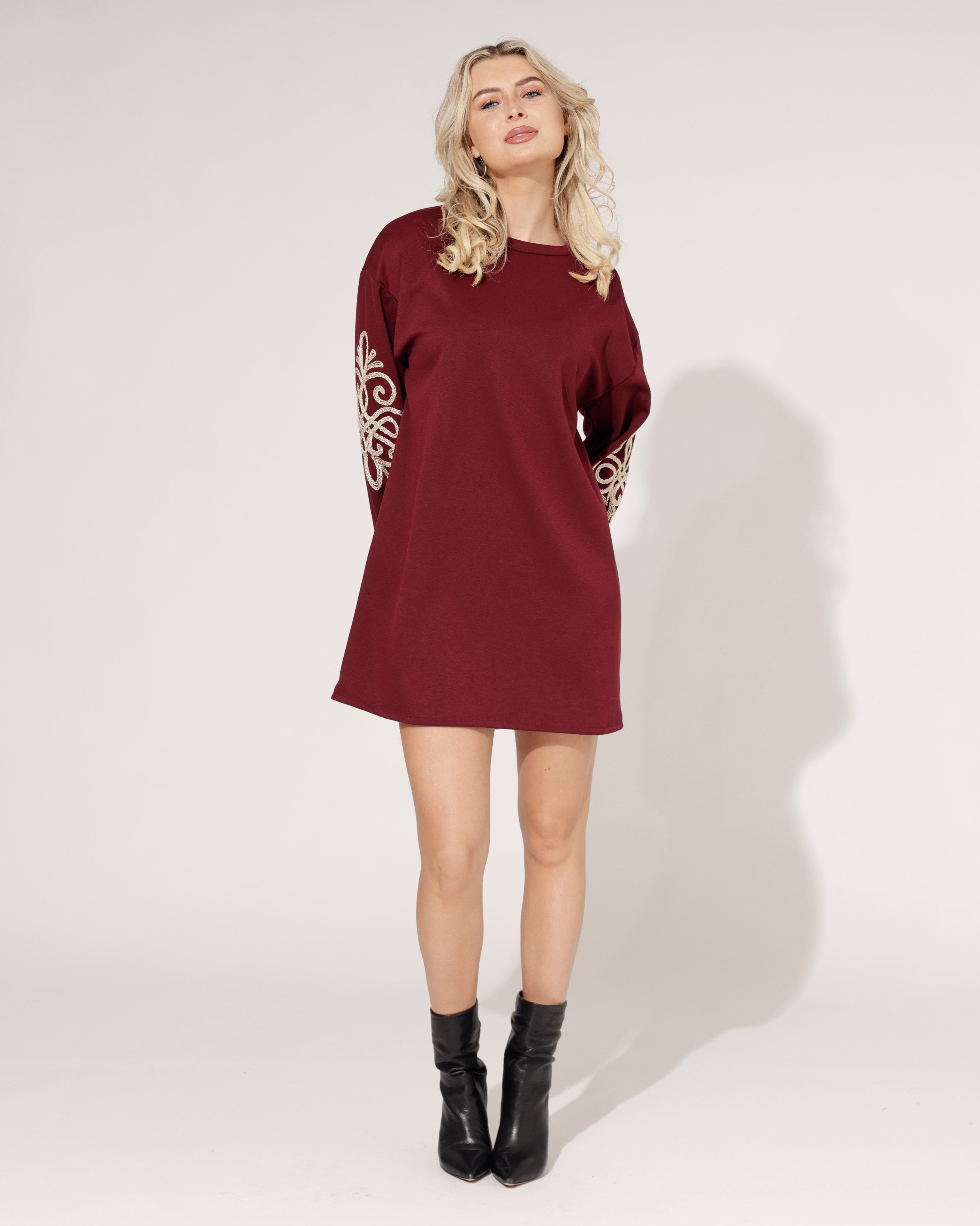 Lange sweater Suzey Bordeaux