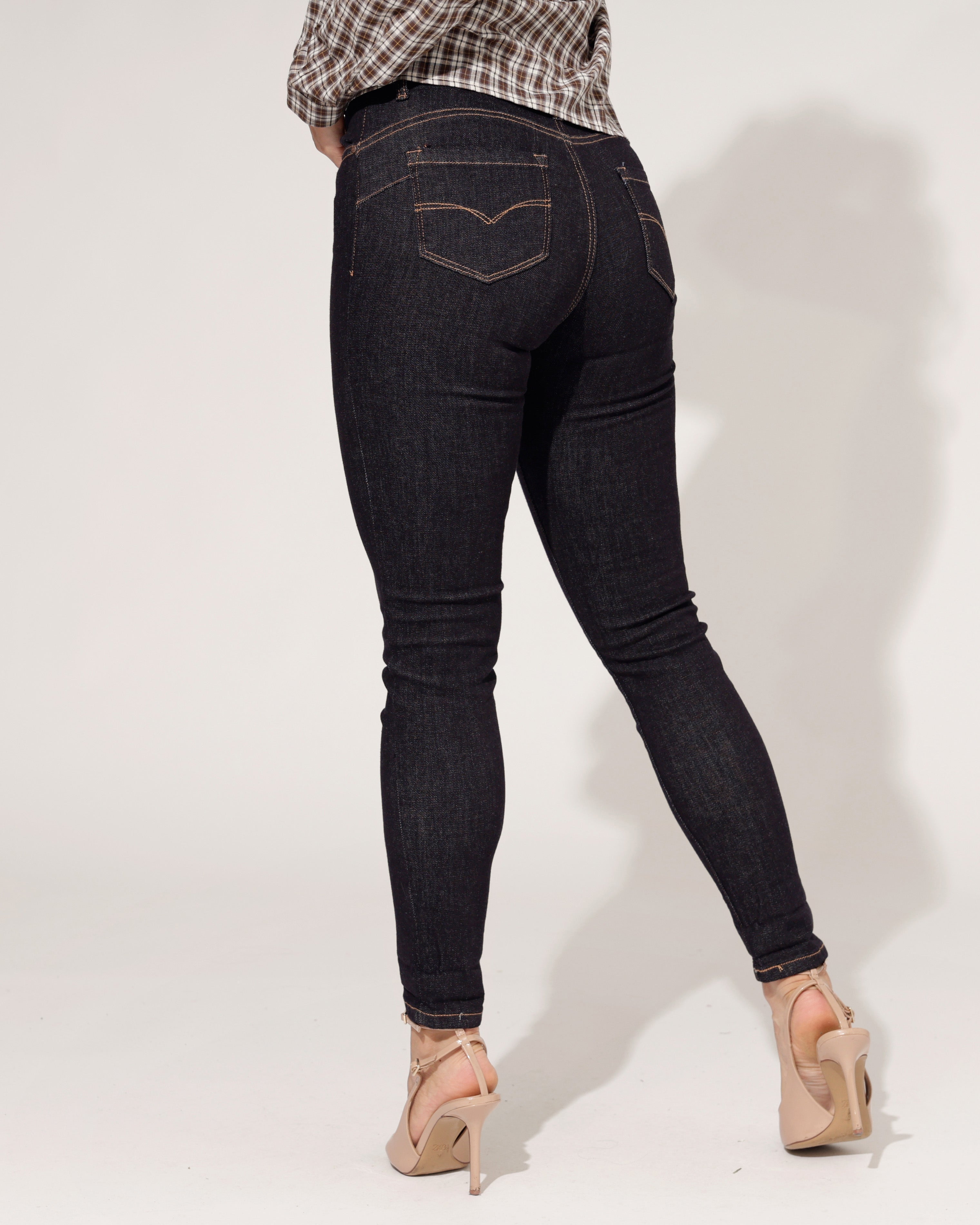 Redseventy | Skinny jeans Linney-12 Donkerblauw