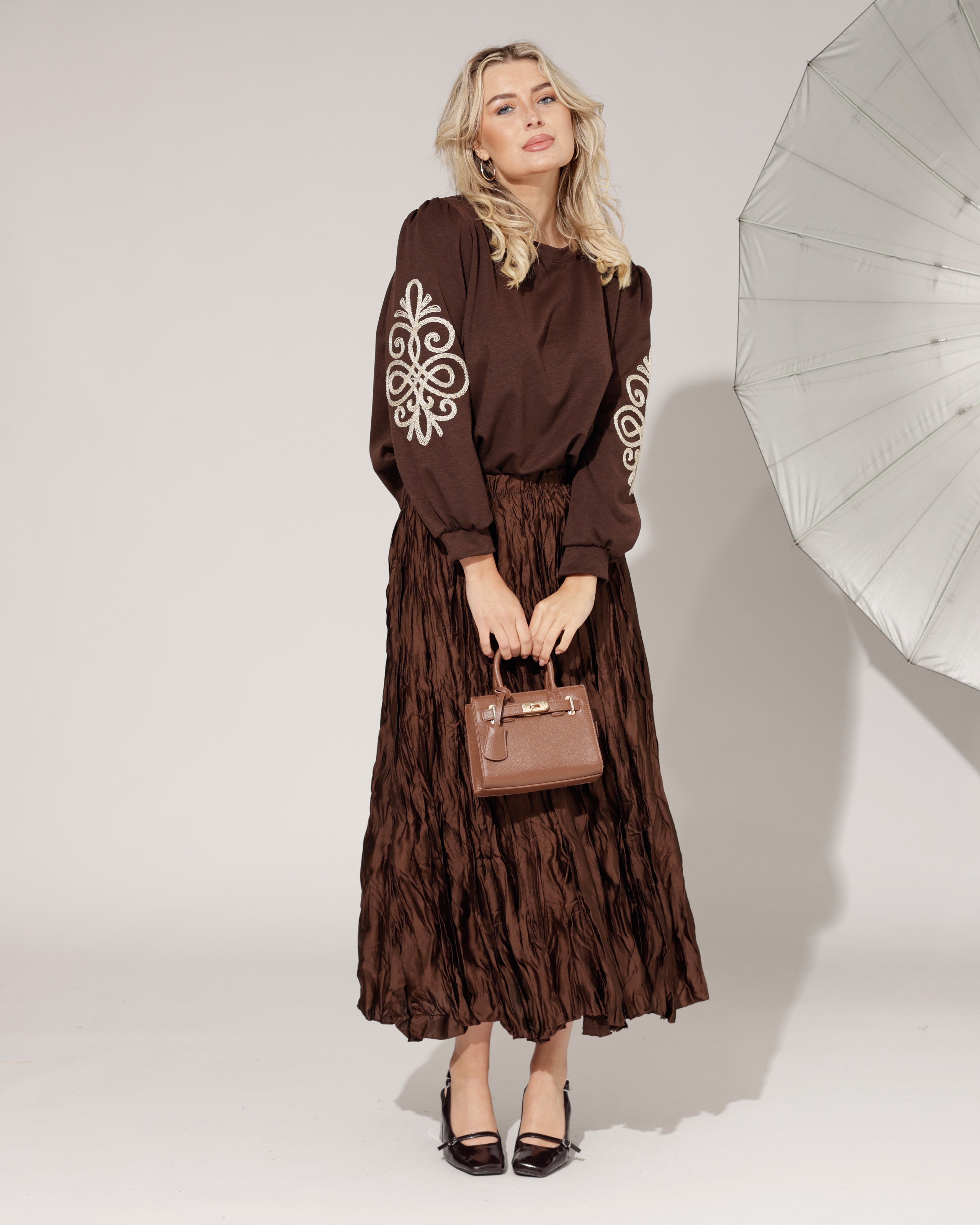 Sweater Suzey Donkerbruin