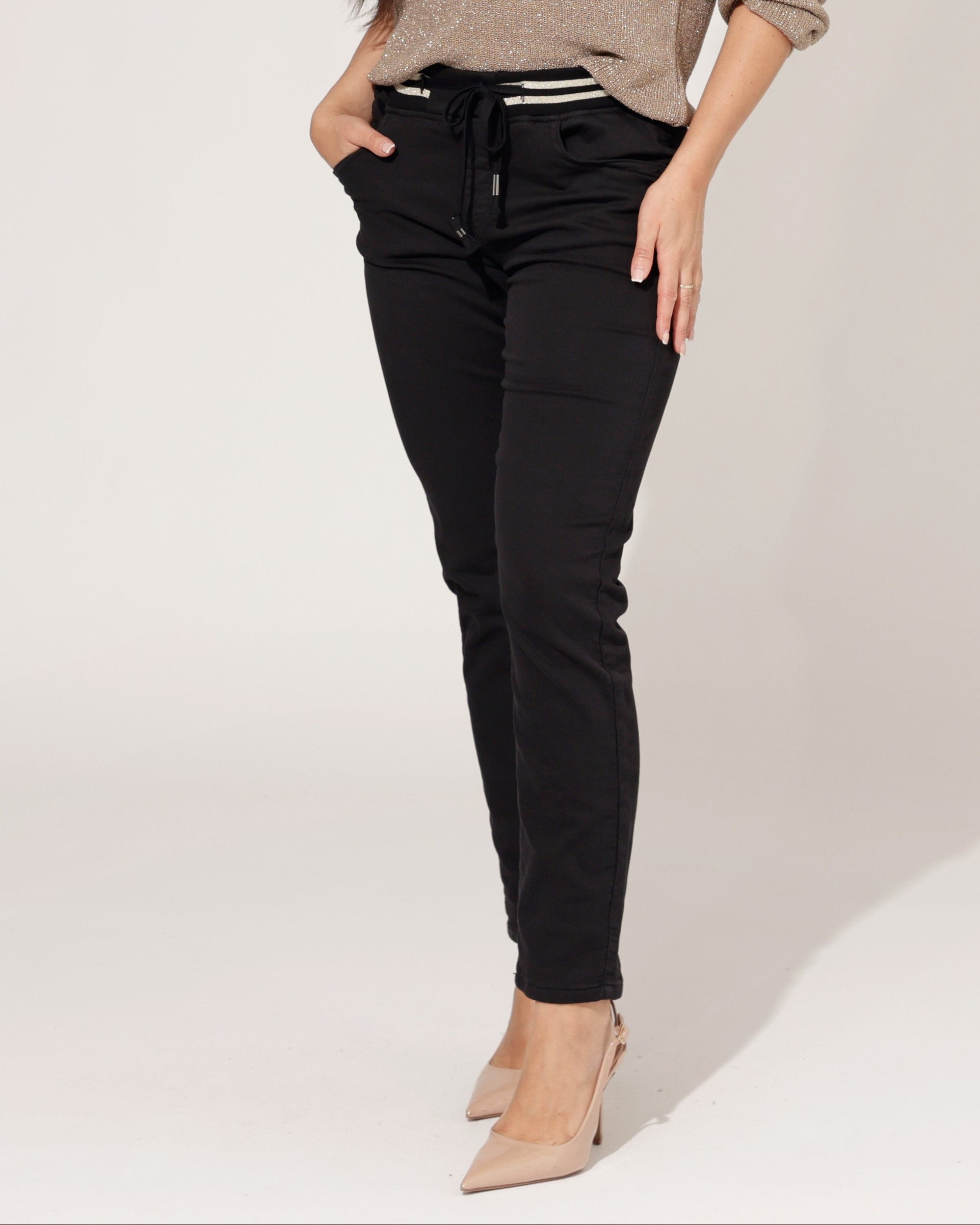 ZAC & ZOE | Jog Jeans Ivy-H Zwart