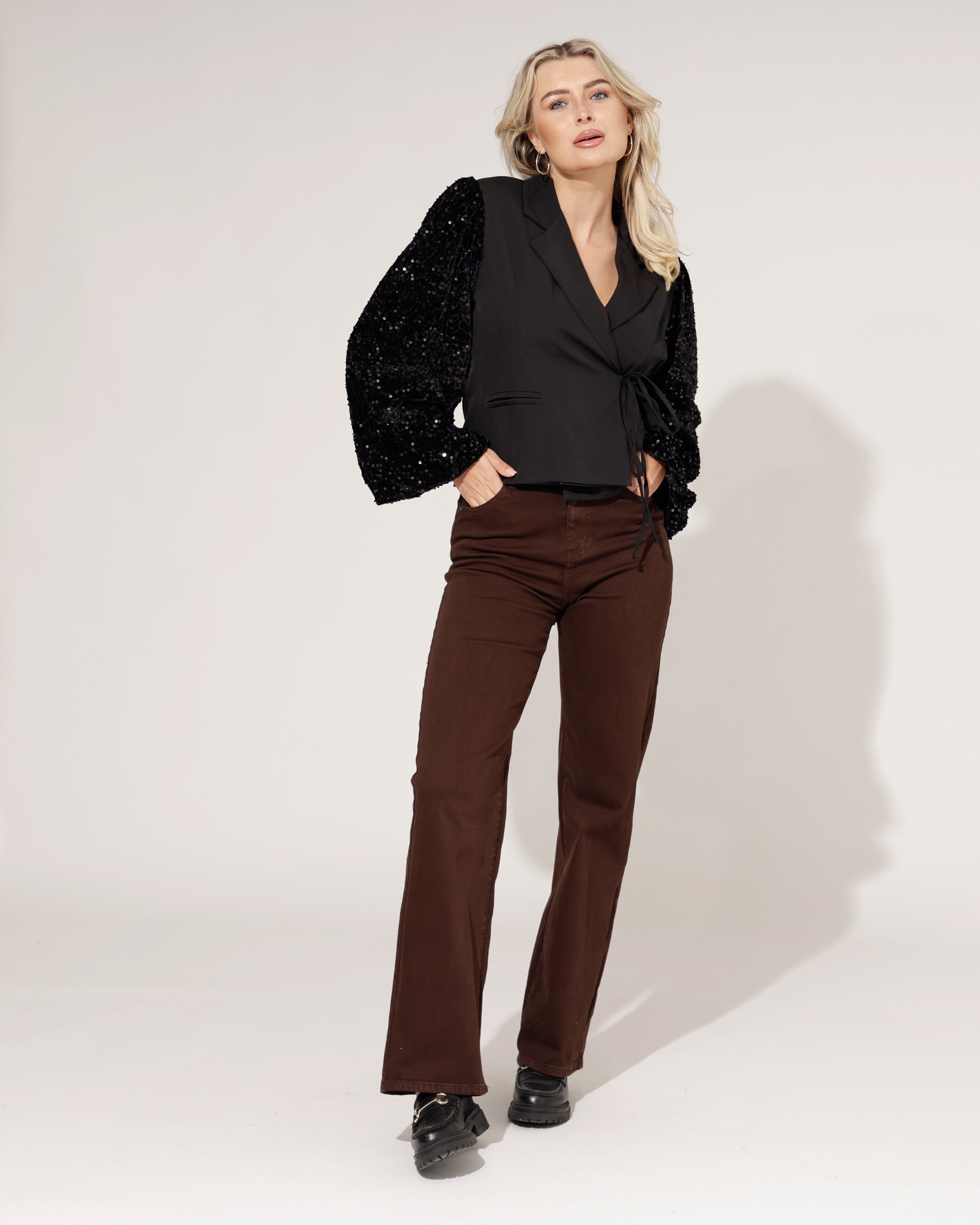 Hello Miss | Wide leg jeans Tall May-19 Bruin