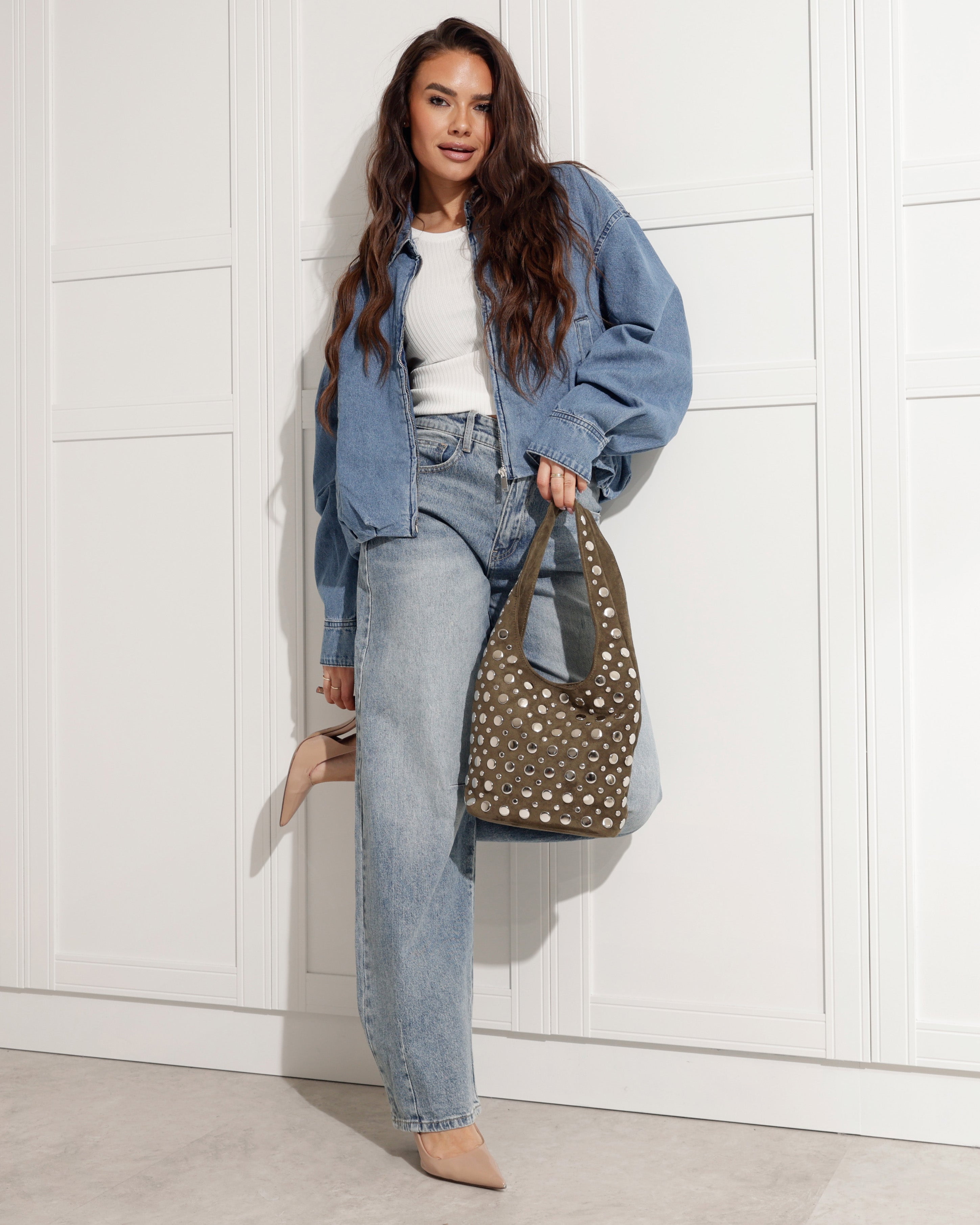 Laulia | Barrel jeans Silly Blauw