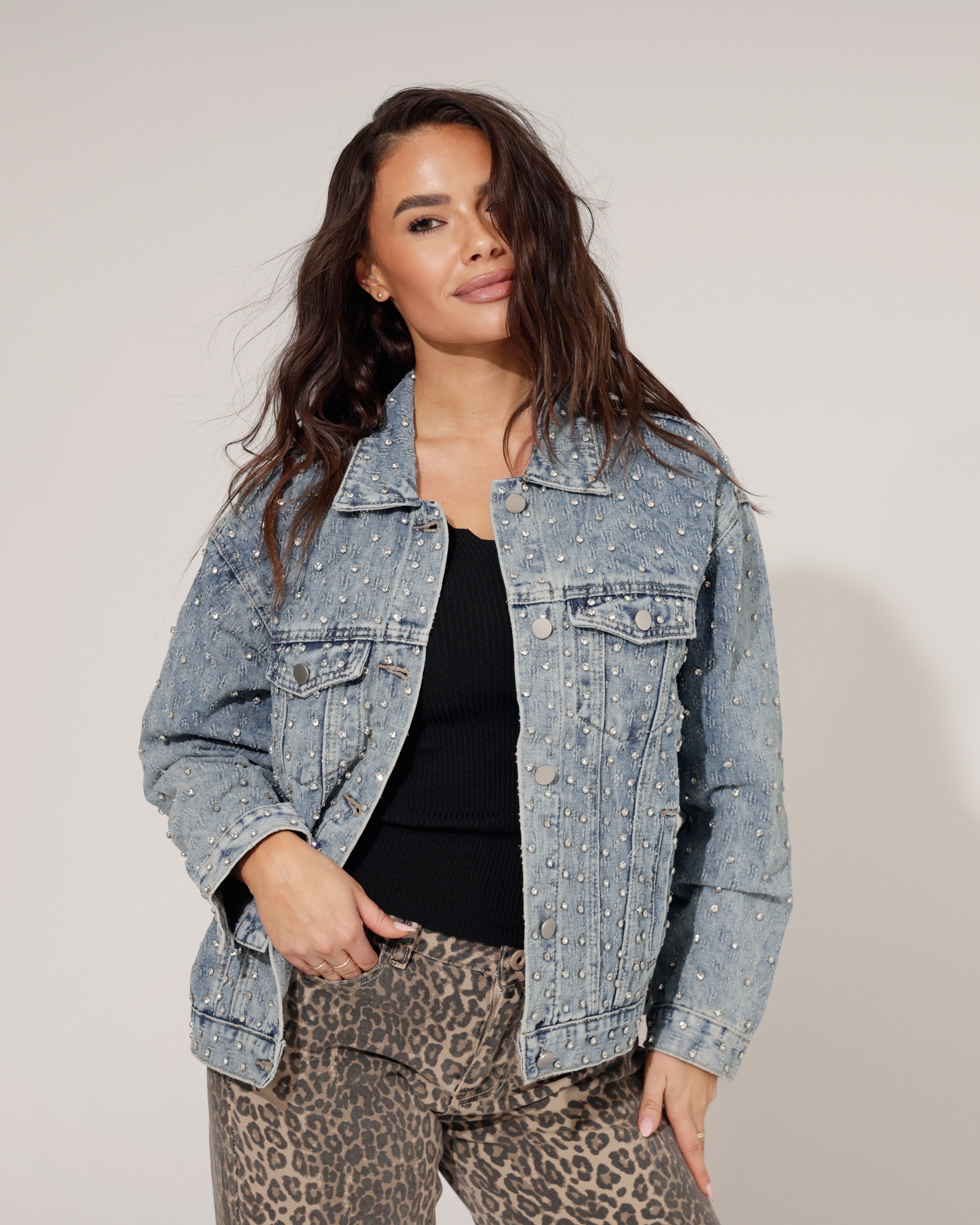 Spijkerjacket Nena Blauw