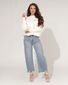 Queen Hearts | Barrel jeans Yazz-1 Blauw