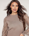 Top Amelie Taupe
