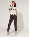 Pantalon June Donkerbruin