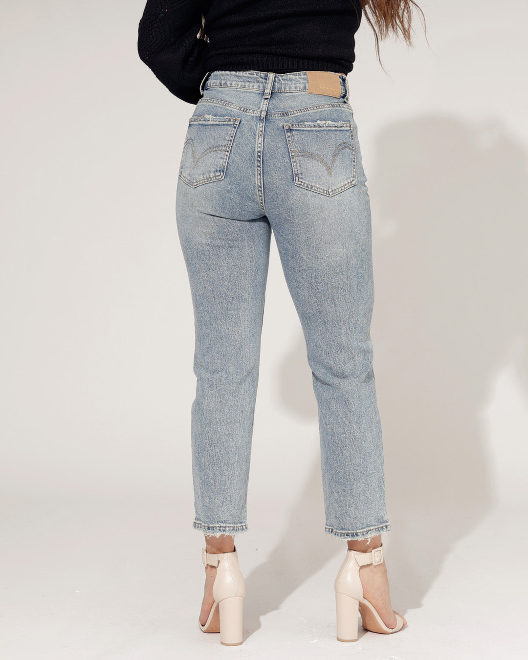Queen Hears | Mom jeans Rosie-17 Blauw